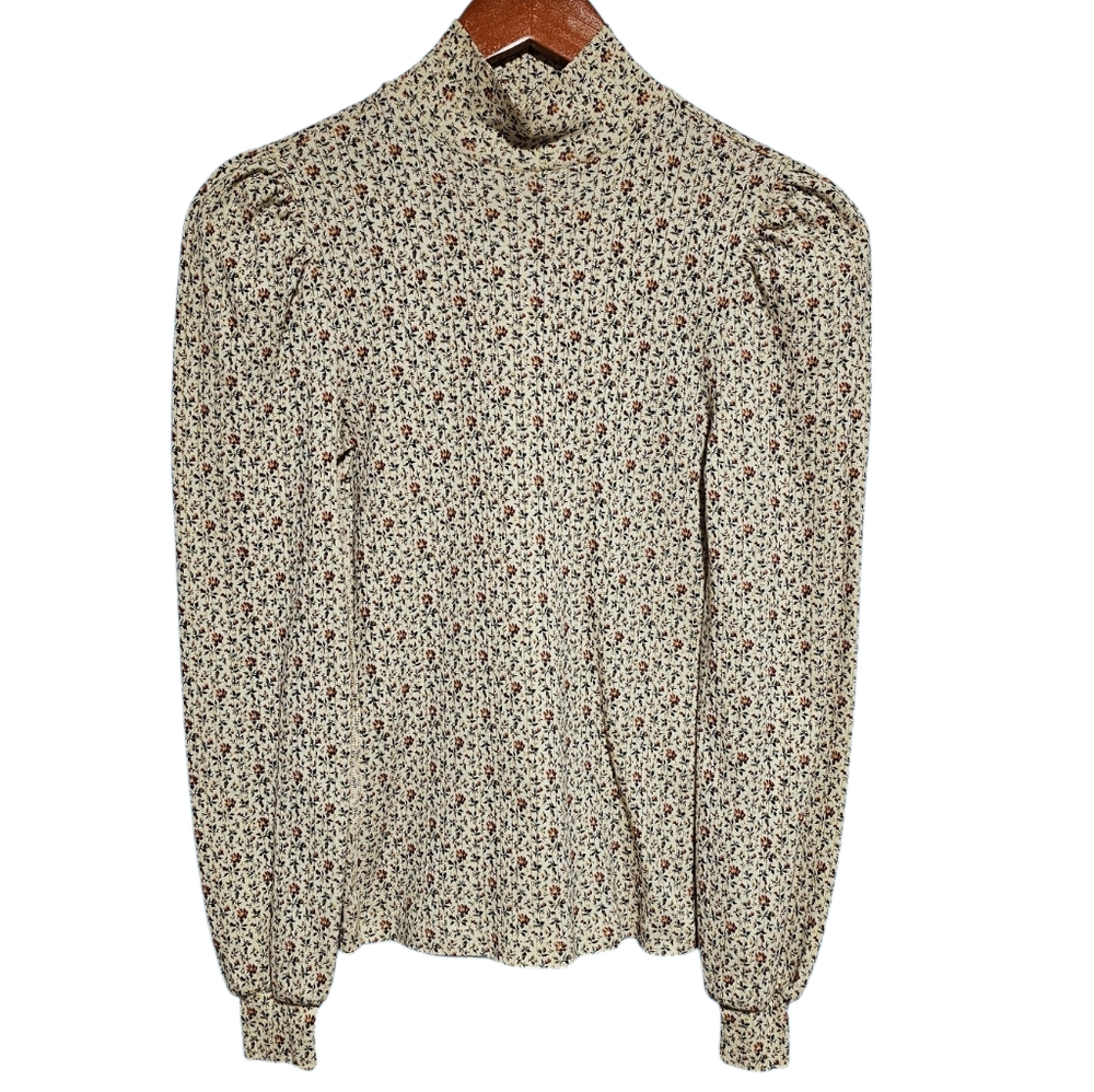Doen Ashby Turtleneck in Windswept Dahlia Size XS - Picture 2 of 4